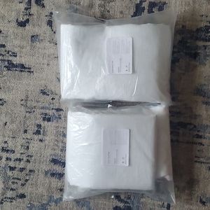 NWT Pottery Barn White Blackout Drapes (Two)